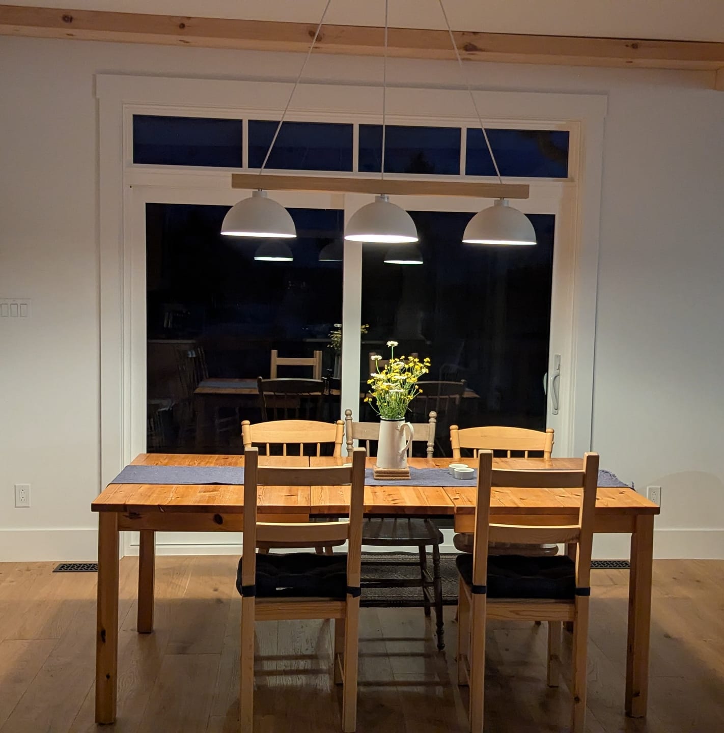Customer photo review of OSLO White Scandinavian Pendant Light 3