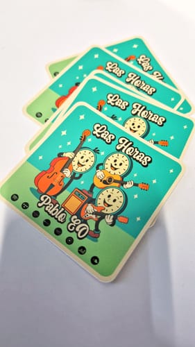 Customer photo review of ¿Cuántos stickers quieres?