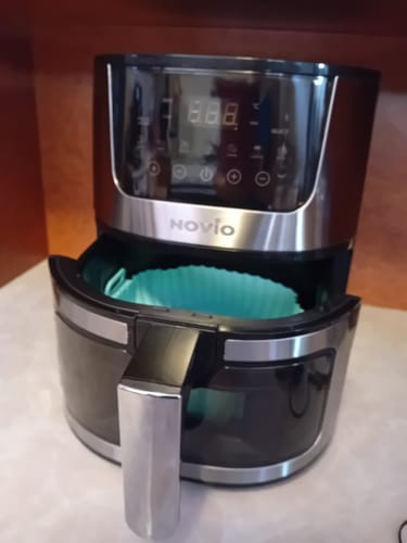 Customer photo review of PACHET PROMO: Air Fryer + Multicooker Novio