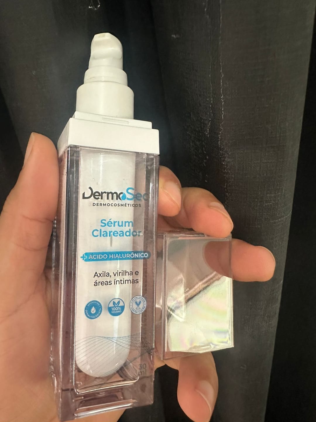Customer photo review of Sérum Clareador Potente