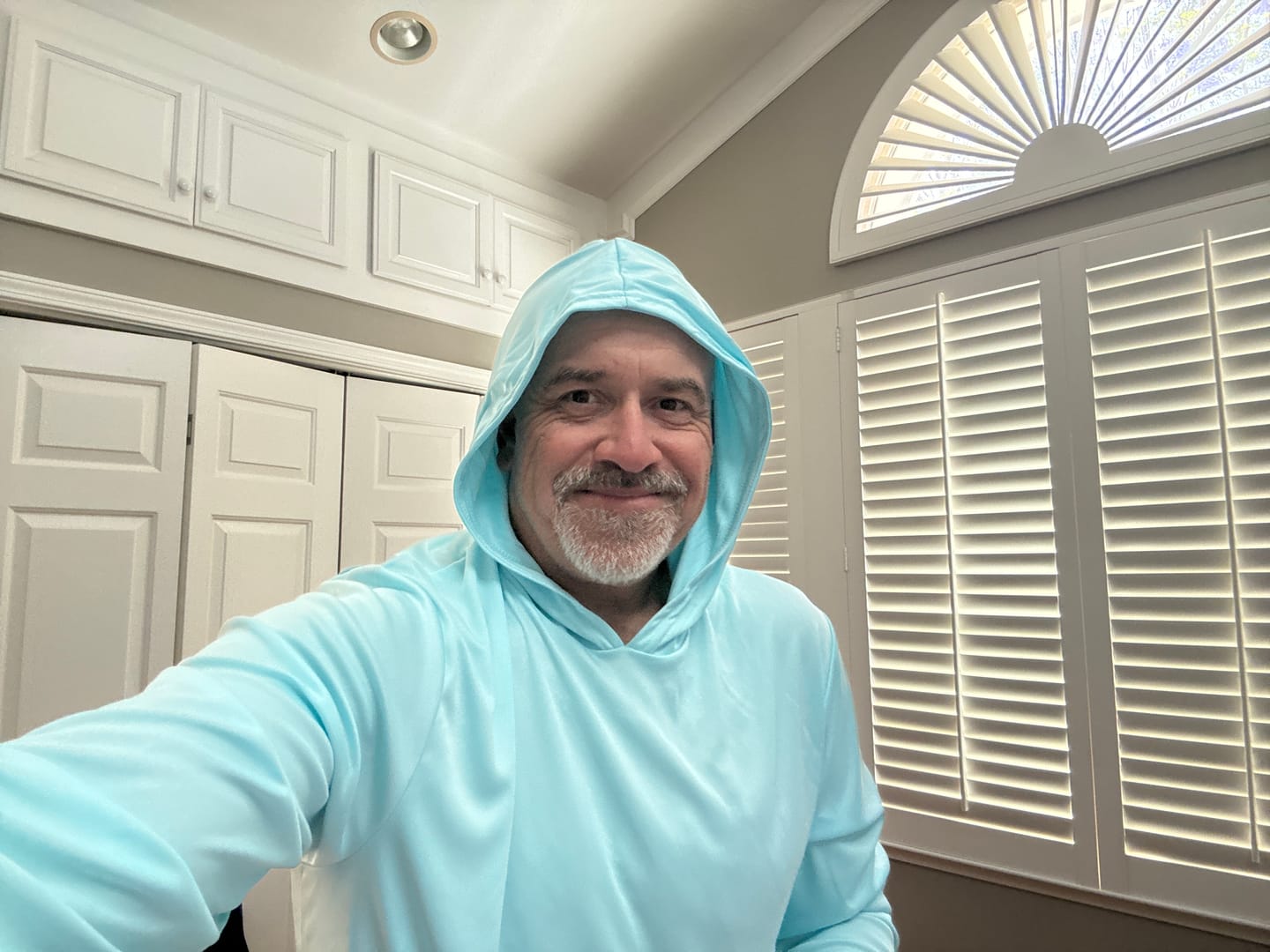 Customer photo review of 80Eighty® UPF 50+ Sun Hooded Shirt