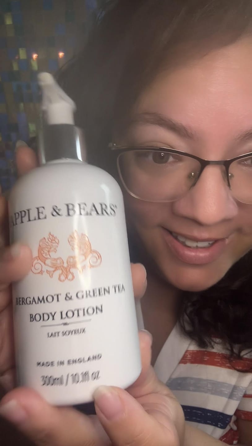 Customer photo review of Bergamot & Green Tea Body Lotion 300ml /10.1 fl oz