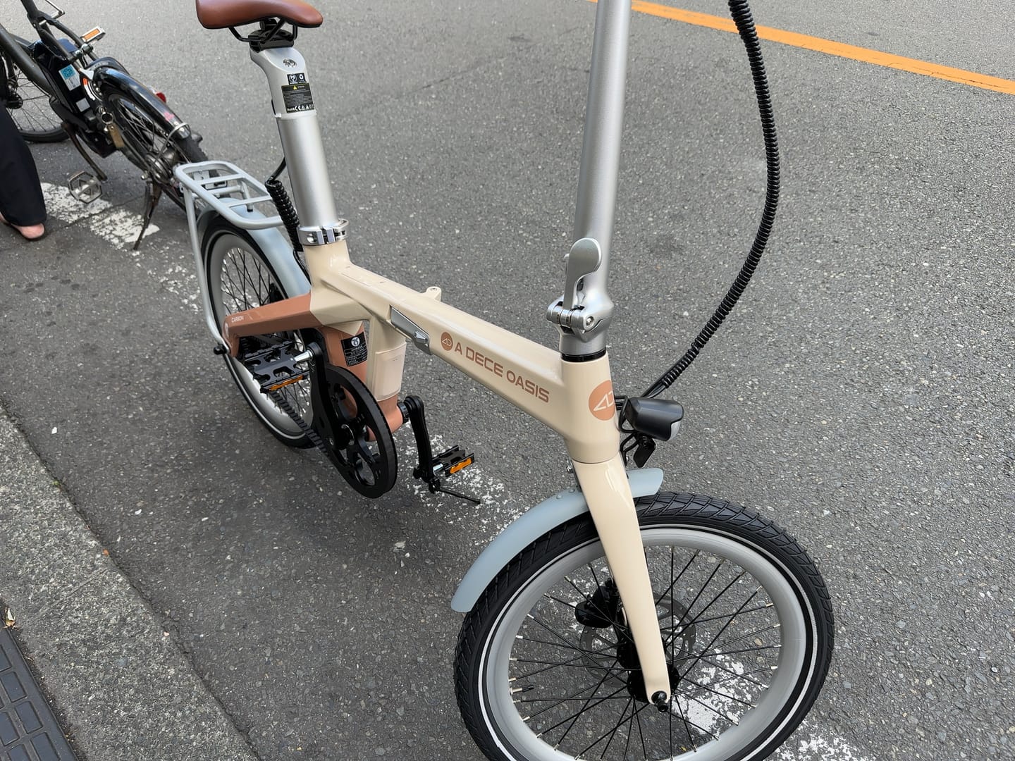 Customer photo review of Air Carbon 折りたたみ電動アシスト自転車