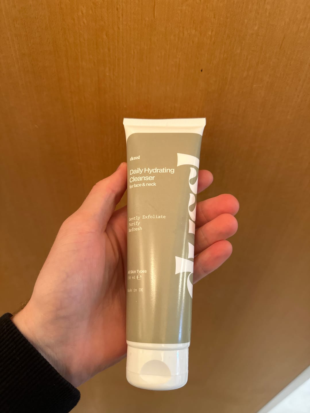 Customer photo review of Daily Hydrating Cleanser