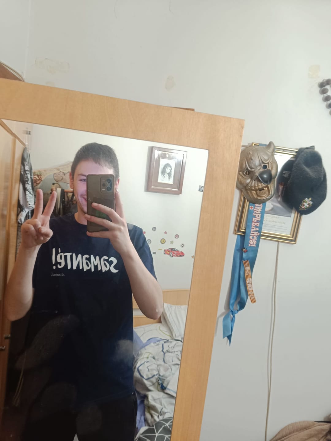 Customer photo review of Camiseta "Samanté!"