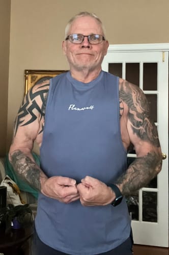 Customer photo review of Flex Arm Tank