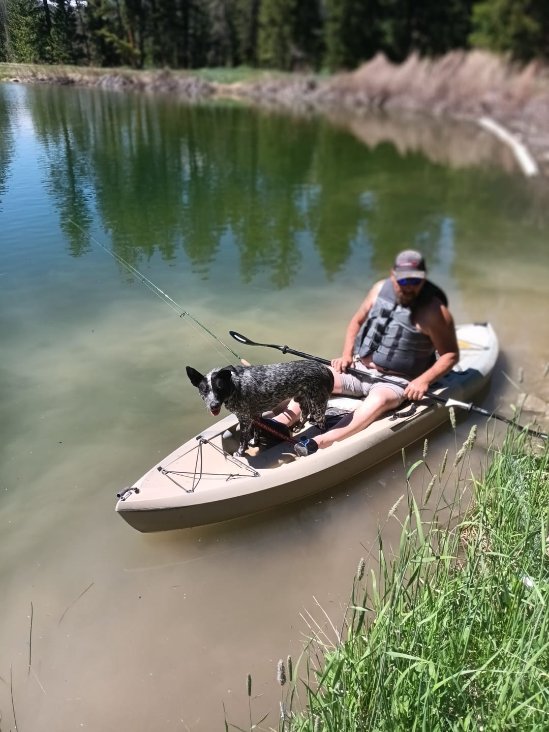 Customer photo review of Grizzly Fishing Pro Sunglasses Kit