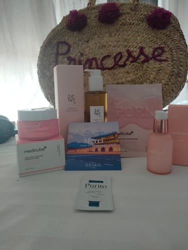 Customer photo review of Medicube - Crème capsules au collagène rose PDRN - 55g