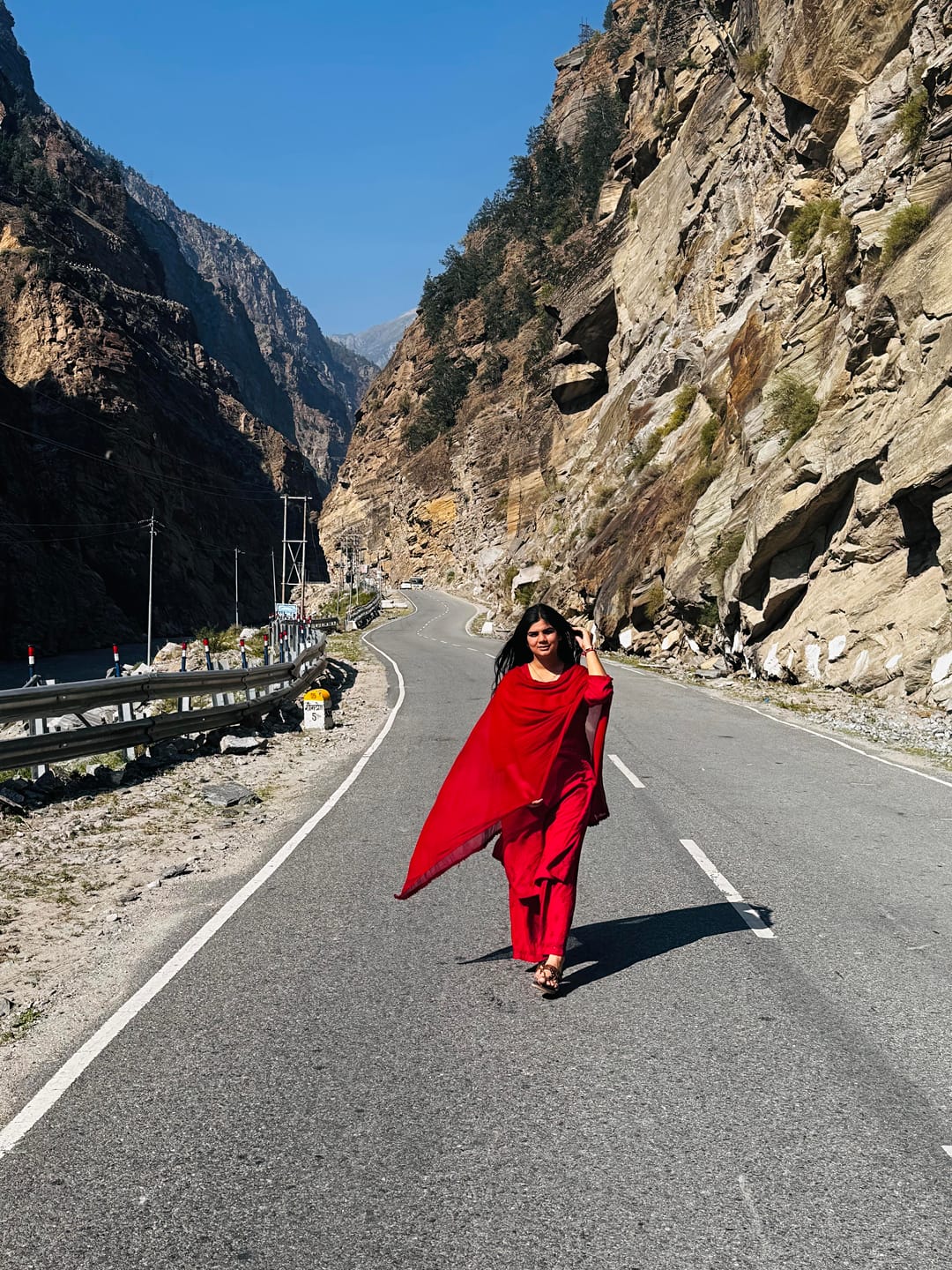 Customer photo review of Maroon 2 piece Rayon Mukaish set