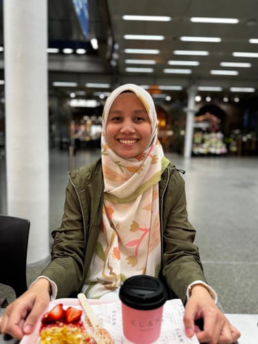 Customer photo review of Damai Square (Blush)