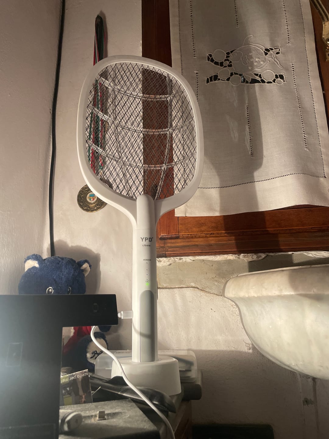 Customer photo review of (2 Pezzi) - Racchette Zanzare Elettriche Ricaricabili 2 in 1 Lampada Led Fulmina Insetti