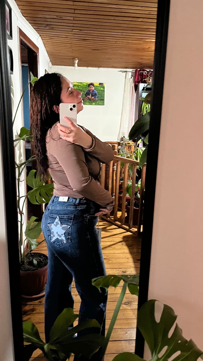 Customer photo review of Pantalón Pockets Cow