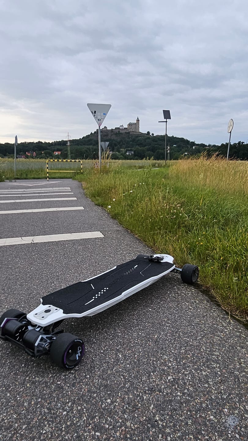 Customer photo review of Acedeck® Ares X3 GEAR Electric Skateboard