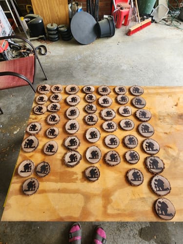 Customer photo review of Scorch Paint