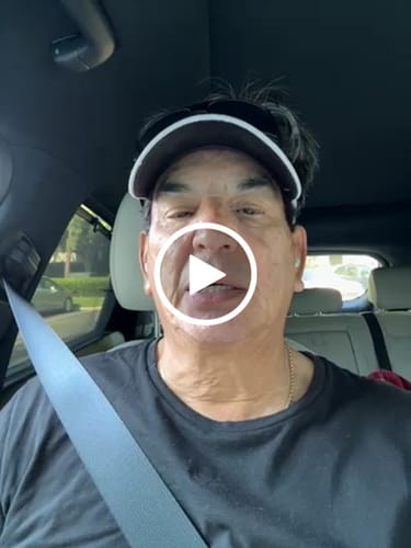 Customer video review of Pure Cotton - Semi-Spread Collar - Short Sleeve - Navy Diamond Lattice