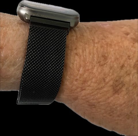 Customer photo review of Black Milanese Loop