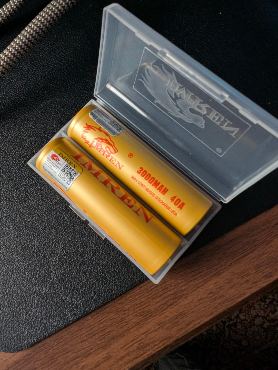 Customer photo review of IMREN 18650 3000mAh Battery