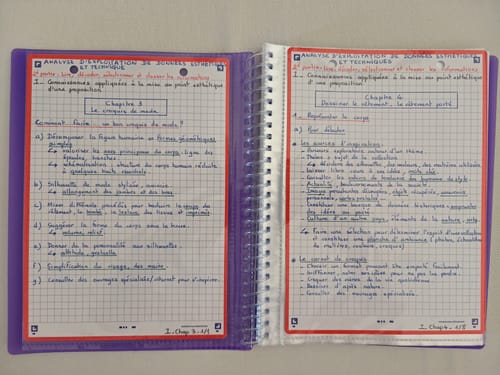 Avis photo d'un client sur OXFORD Protège-Documents à spirale School Life A5 # 80 vues / 40 pochettes - Coloris toniques.