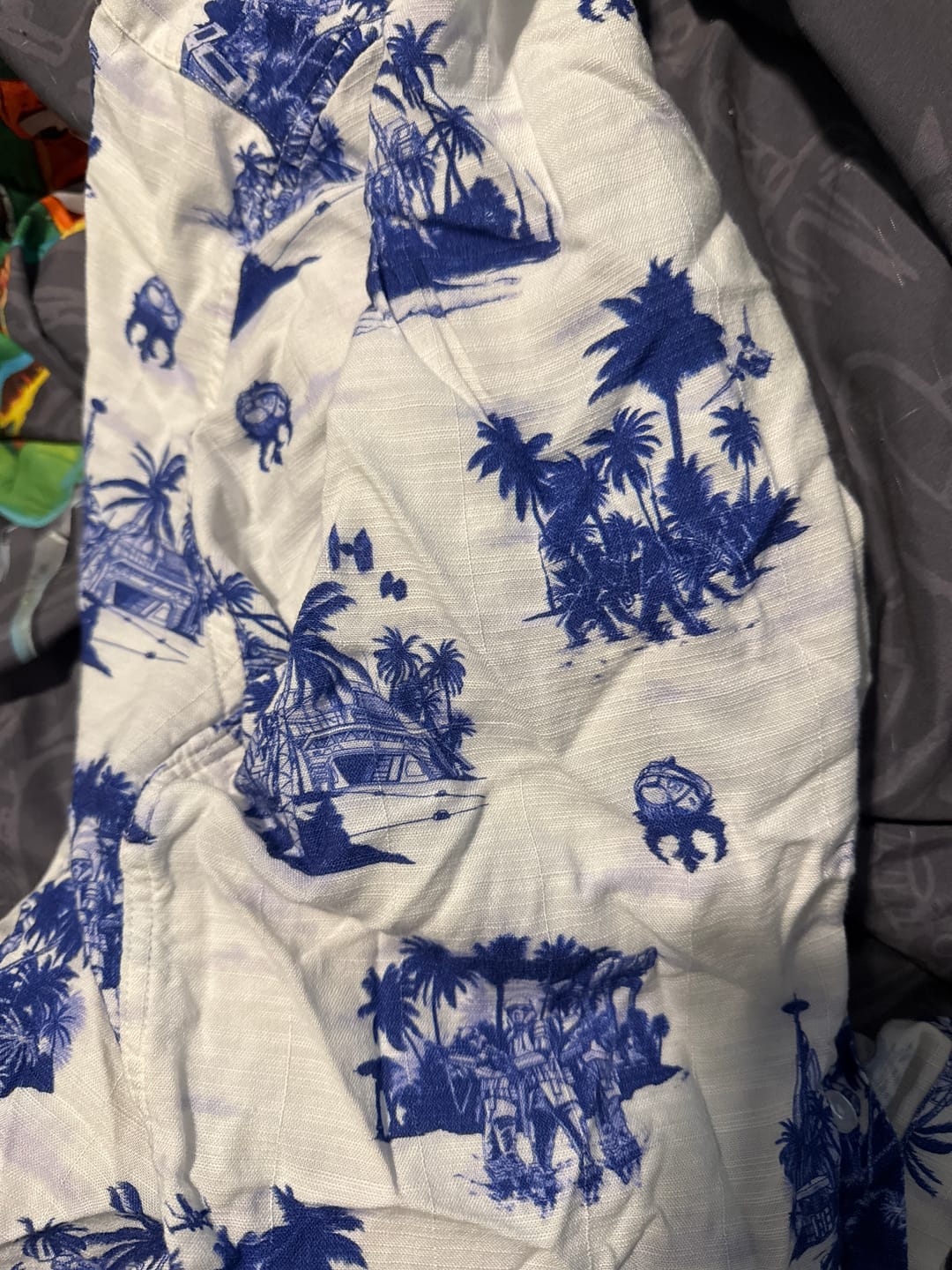 Customer photo review of Star Wars™ "Tide of the Battle" – Bamboo Short Sleeve Shirt