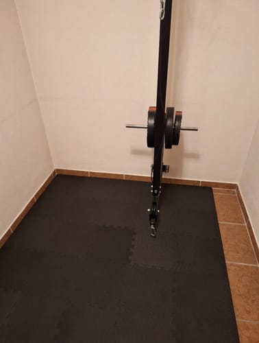 Customer photo review of 360° Bodenschutzmatten "HomeGym"