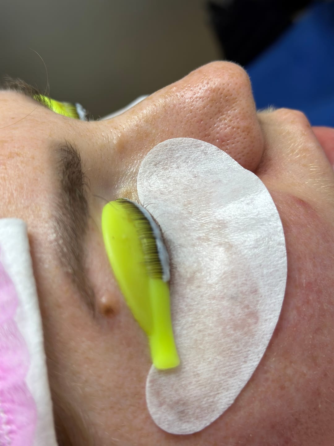 Customer photo review of Kit MINI 3 lociones "Inlei® lash lifting y filler" sobres de 1,2ml (proporciona hasta 5-7 servicios)