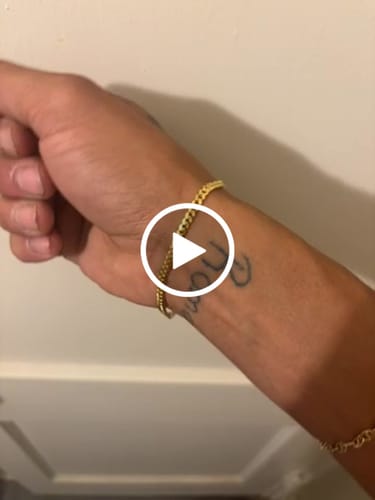 Customer video review of .925 Sterling Silver Miami Cuban Chain / Bracelet