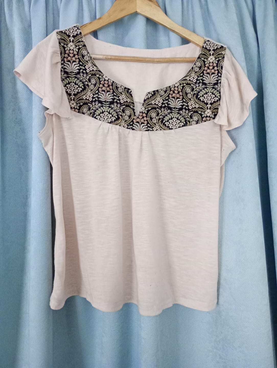 Customer photo review of Variegated Jersey Fabric
