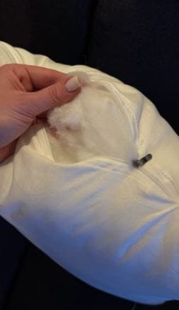 Customer photo review of 200g 100% Polyester Fiberfill Stuffing