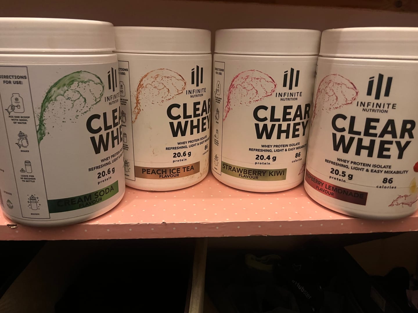 Customer photo review of Limited Edition Cream Soda Clear Whey Protein