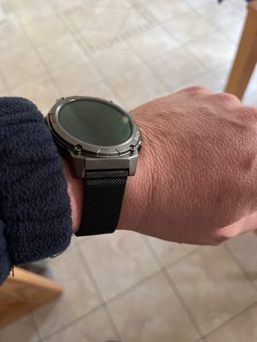 Customer photo review of Black Milanese Loop