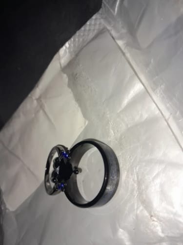 Customer photo review of Bluefire Eternity Bond Ring (Hers)