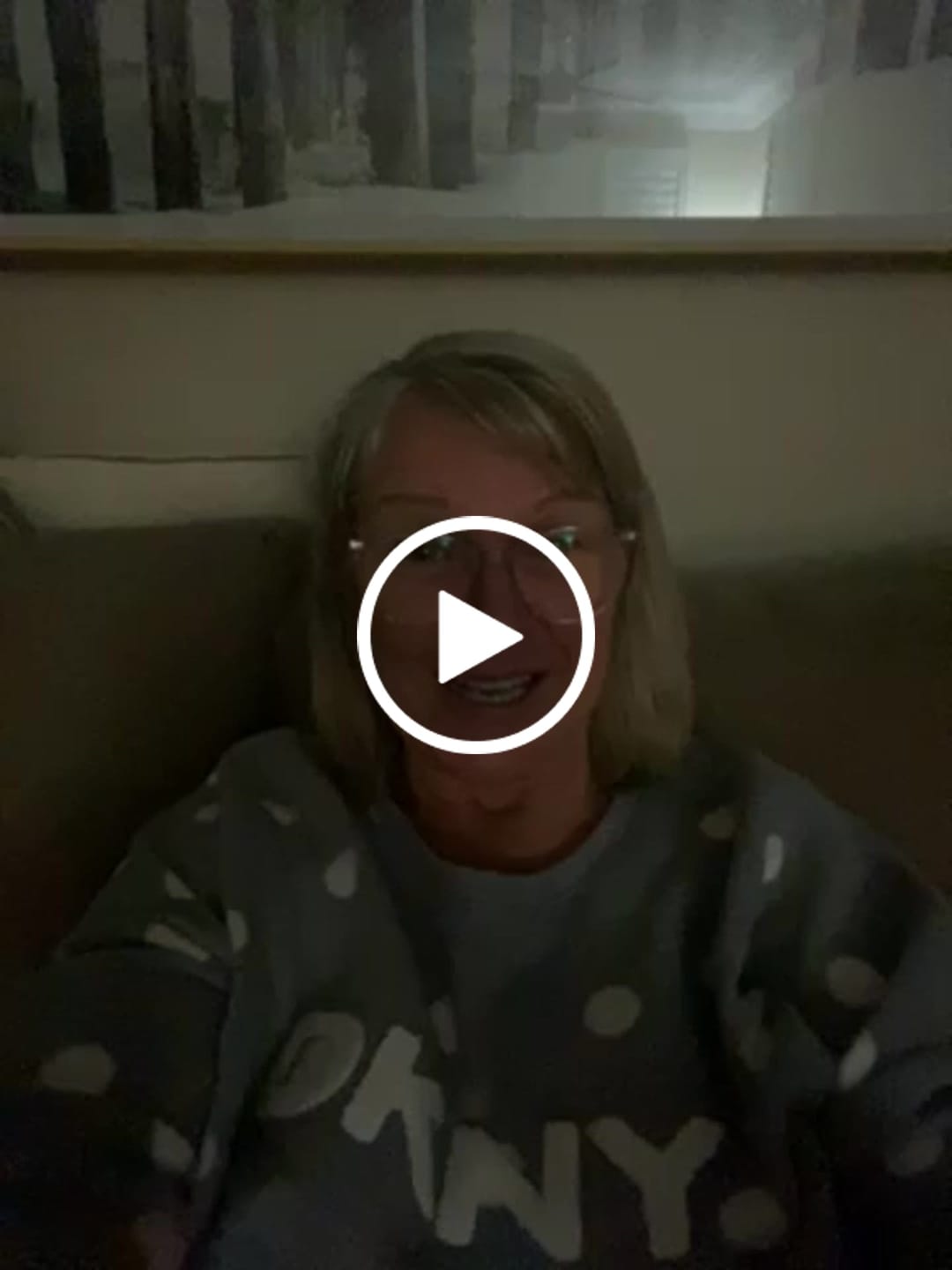 Customer video review of Lambskin Baby Rug