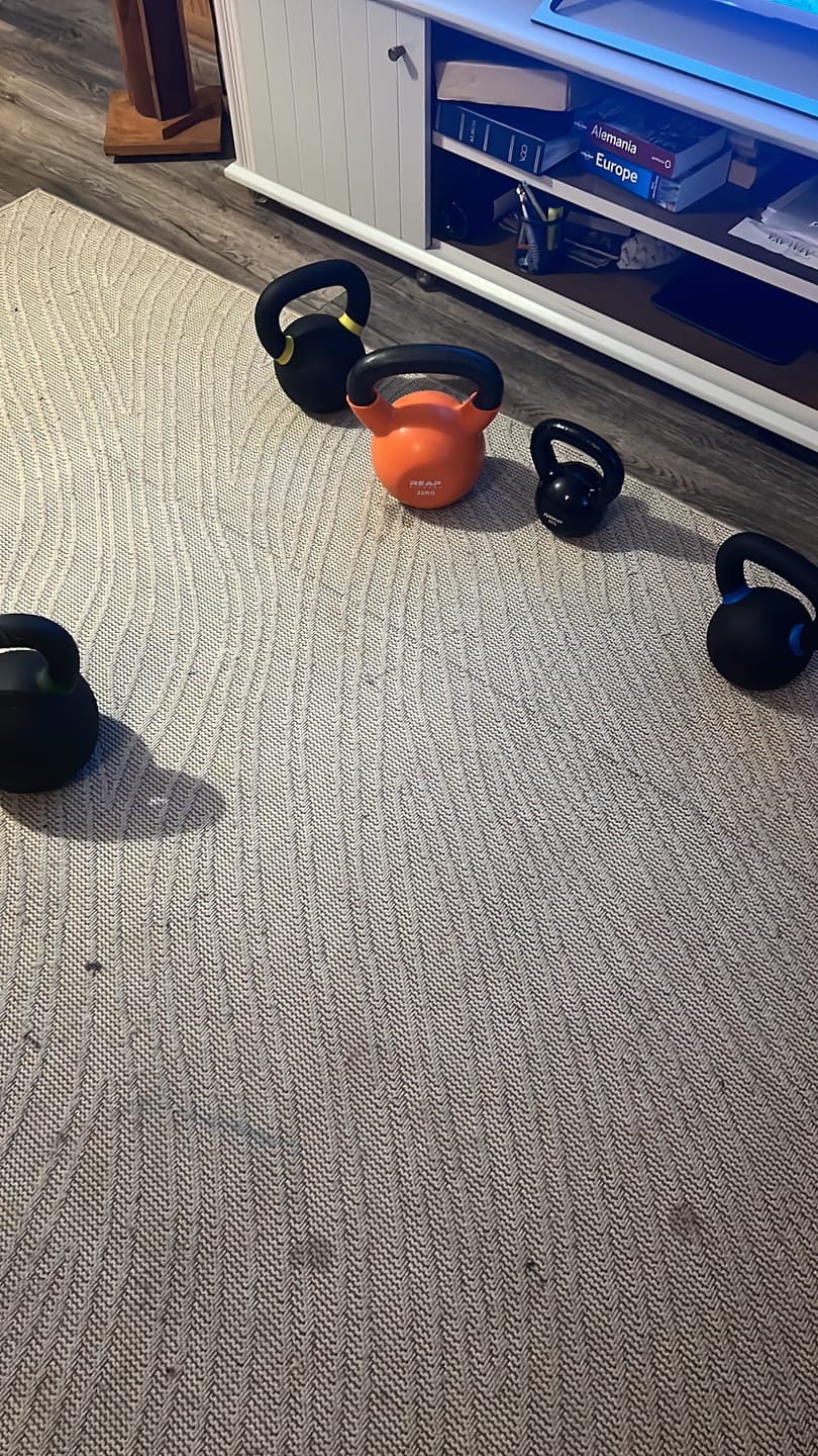 Customer photo review of Kettlebell Premium 4 a 36 kg IRONSIDE