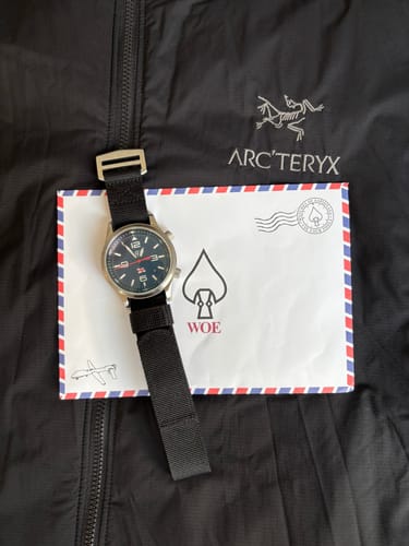 Customer photo review of Glomar Explorer - Hook And Loop Watch Strap