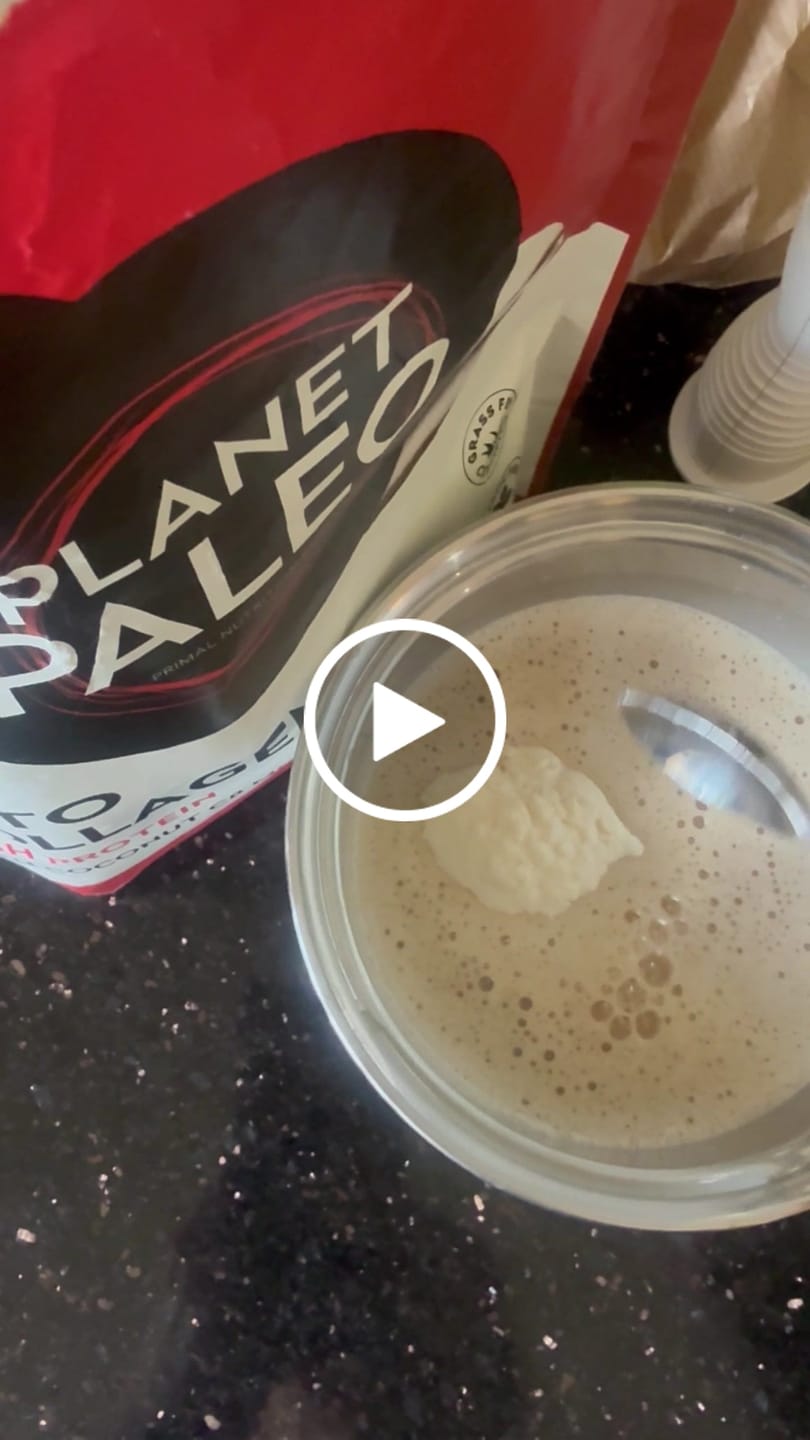 Customer video review of Keto Collagen & C8 MCT Powder