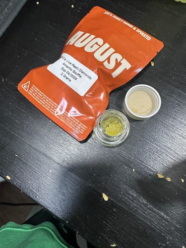 Customer photo review of Live Resin THCa Diamonds