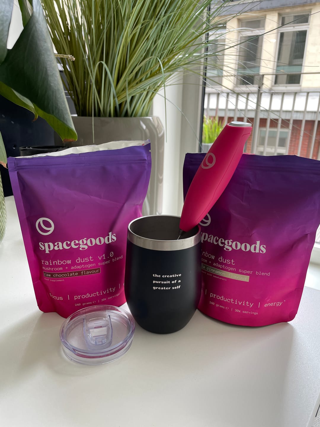 Customer photo review of rainbow dust starter kit