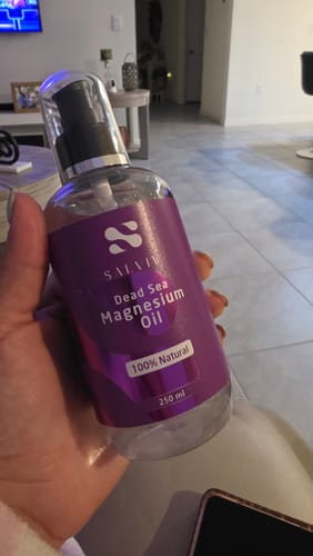Customer photo review of Salviv Dead Sea Magnesium Oil