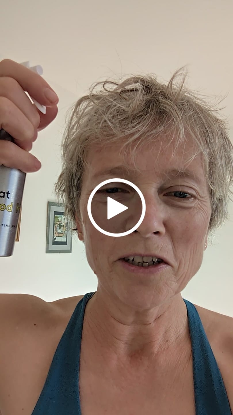 Customer video review of Hydrating Hair Mist