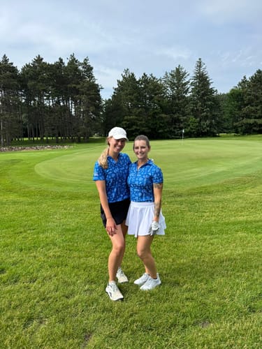 Customer photo review of Flairway Women's Skort - White