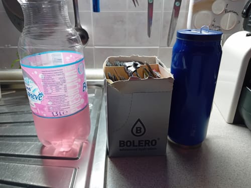 Customer photo review of Bolero Sticks 74 Bustine MIX 3g, Bevanda Istantanea Zero Zuccheri e Poche Calorie