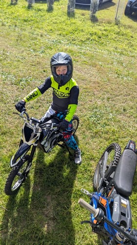 Customer photo review of 2400W Electric Dirt Bike TK1412-20 (seat height 680mm) (MY25)