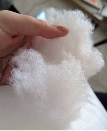 Customer photo review of 200g 100% Polyester Fiberfill Stuffing