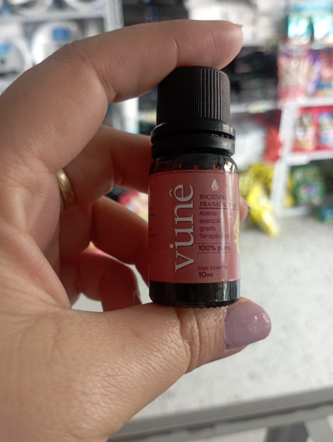 Customer photo review of Aceite esencial Frankincense Incienso