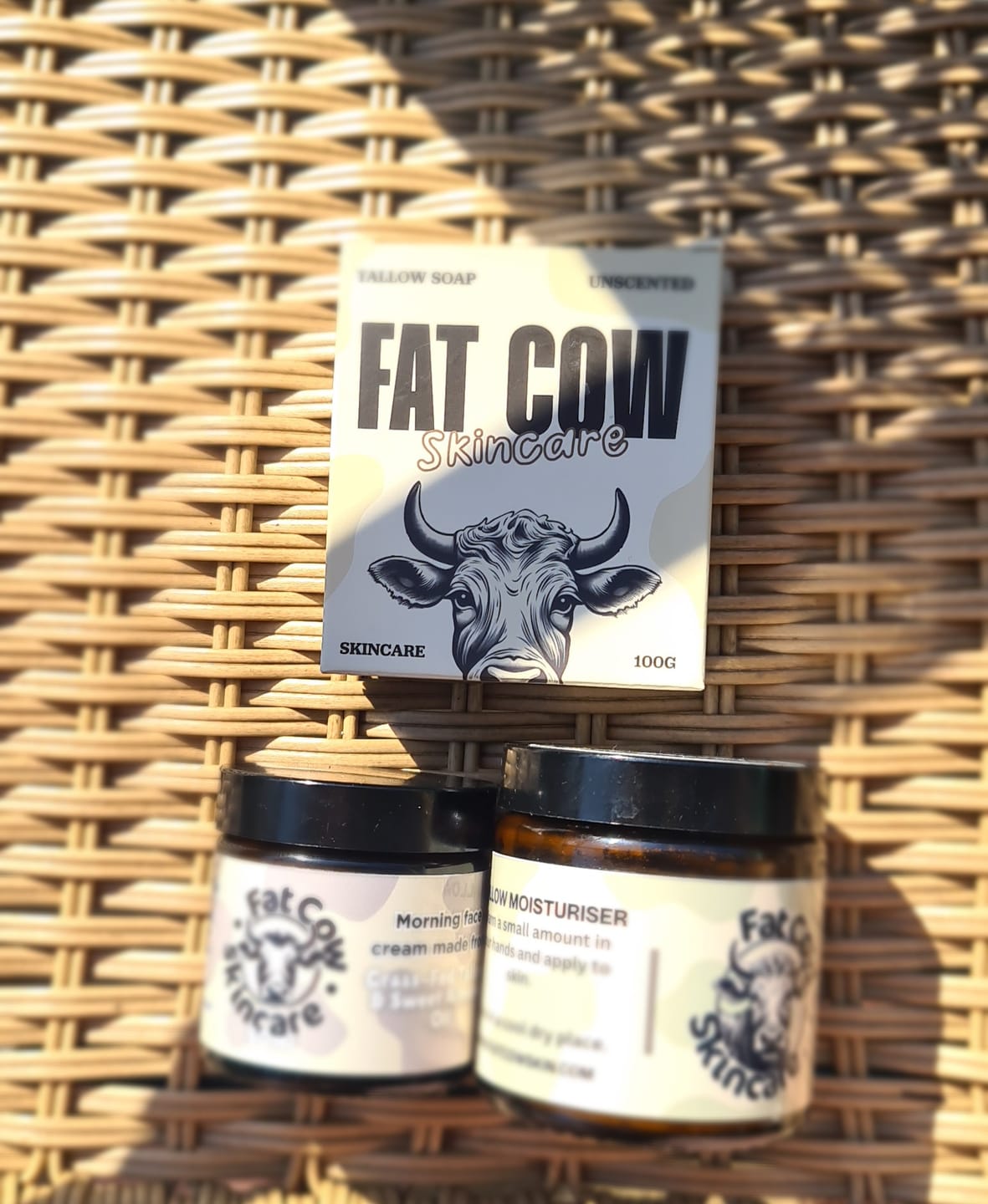 Customer photo review of Grass-Fed Tallow Soap | Moisturising Cleansing Bar