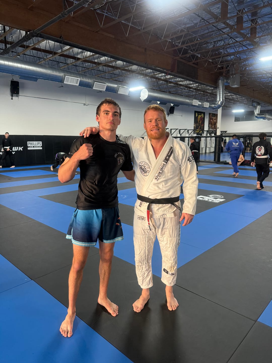 Customer photo review of Grappling Club BJJ - Short Sleeve Rashguard Brazilian Jiu Jitsu