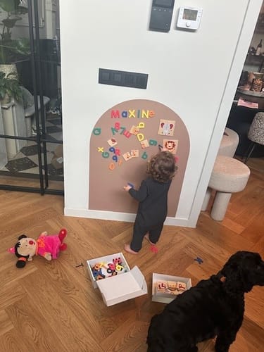 Customer photo review of Learn Numbers & Letters (set of 77)