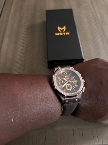 Customer photo review of AM1052CJ - AMBASSADOR BROWN WATCH WITH LEATHER STRAP