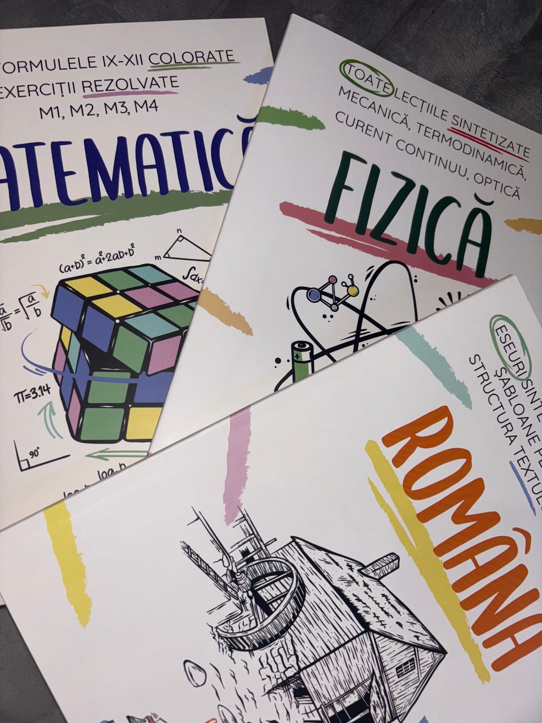 Customer photo review of Pachet Bacalaureat (Română + Matematică + Fizică) Bacademia