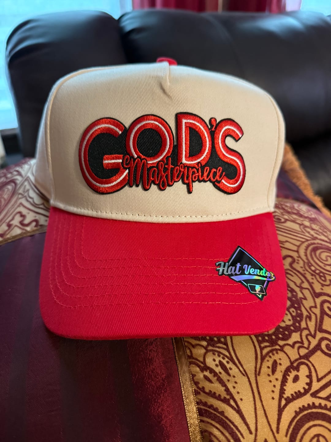 Customer photo review of K-Frame 5 Panel Baseball Hat